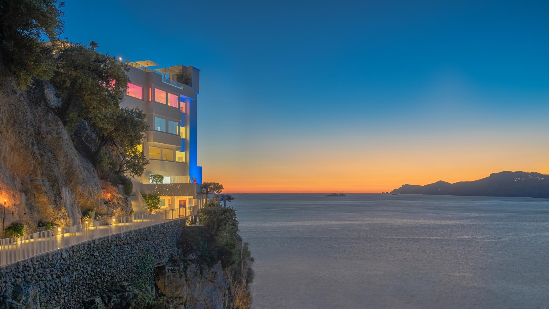 White Stone Resorts Sunset